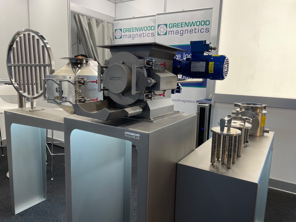 The Greenwood Magnetics stand at POWTECH 2022